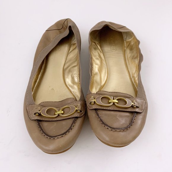 Coach Denise Ballet Flats - Picture 1 of 8